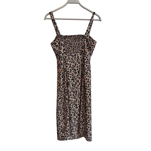 NEW Sanctuary Georgina Cheetah Leopard Print Midi Sundress Size: 4 Small - Picture 4 of 10
